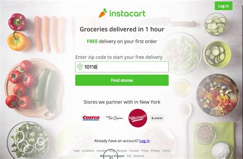 instacart shopper sign in.